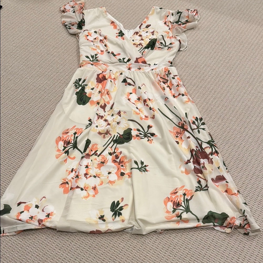 Floral Midi Dress
